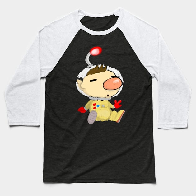 Captain Olimar - Big Baseball T-Shirt by Reds94